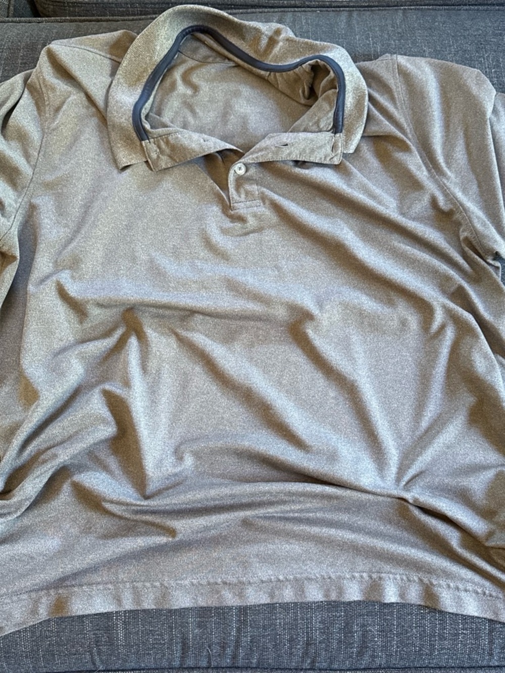Men's Polo Shirt in Grey
